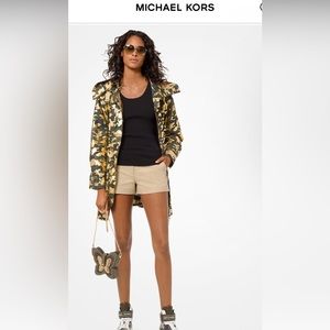 MICHAEL MICHAEL KORS
Camouflage Foil Print Nylon Anorak